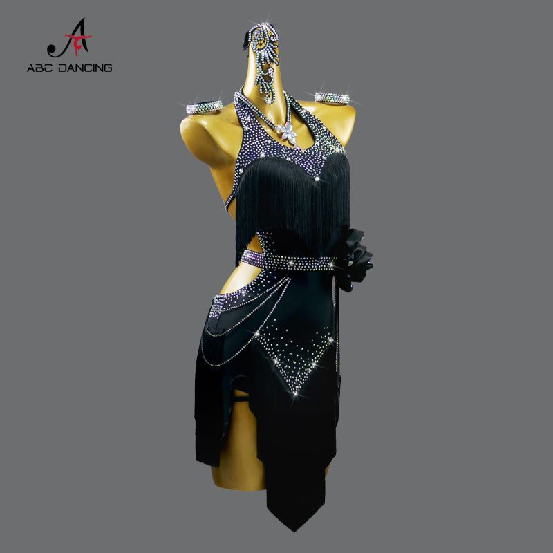 感 社交ダンス ドレス レディース 競技用 ステージ 舞台衣装 発表会 ダンスウェア ラテン サンバ ルンバ チャチャ ワルツ タンゴ モダンダンス パーティー 演出服 フラメンコ ベリーダンス フォーマルドレス P-150