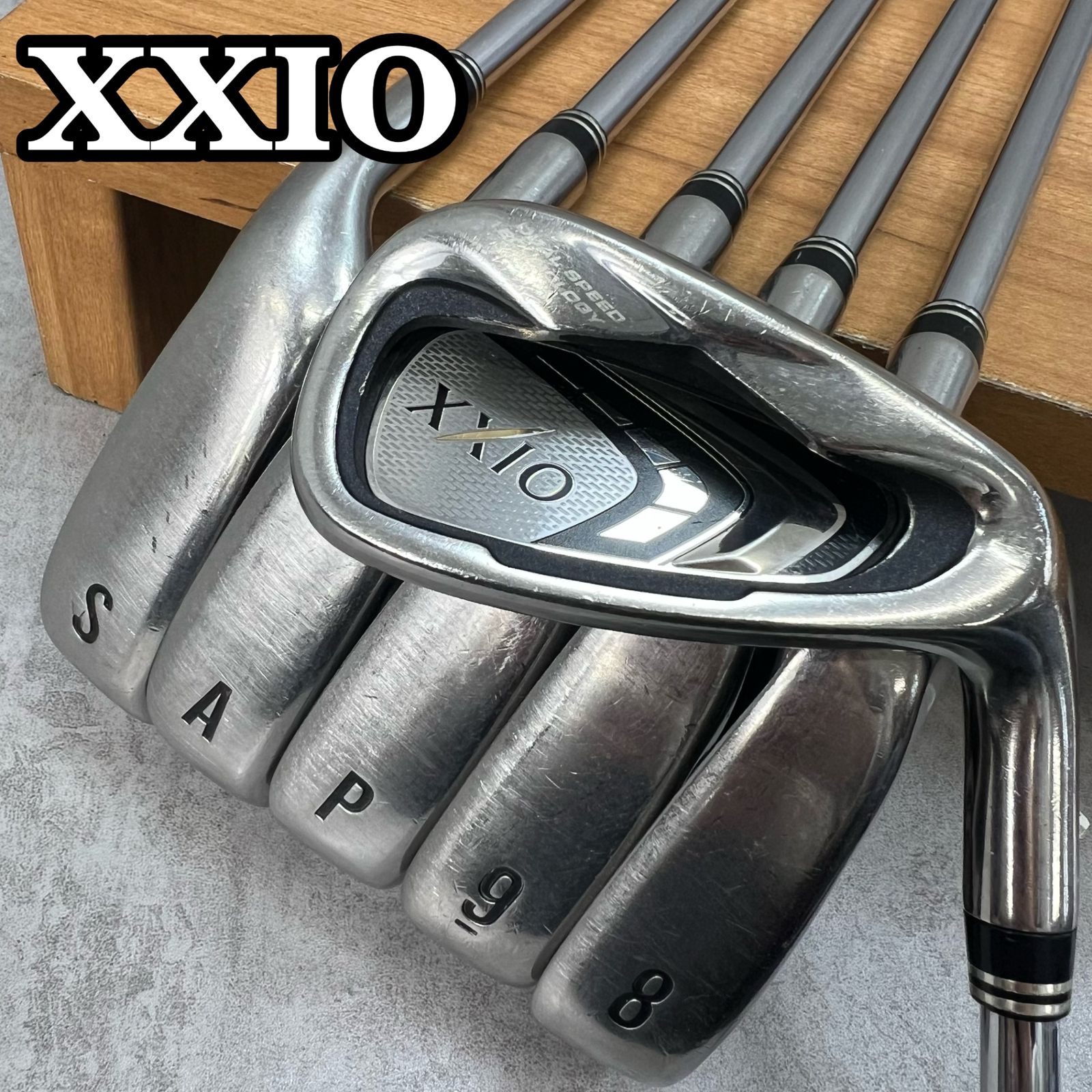 ゼクシオ 9代目 メンズゴルフ アイアンセット 6本 S 右利き用 XXIO