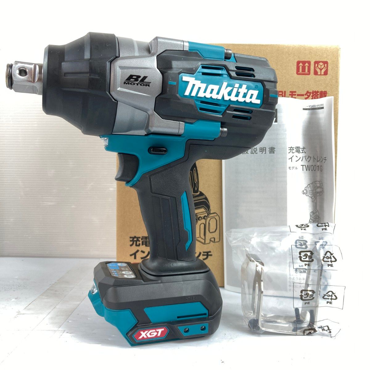 MAKITA マキタ 40v 充電式インパクトレンチ TW001GZ ブルー