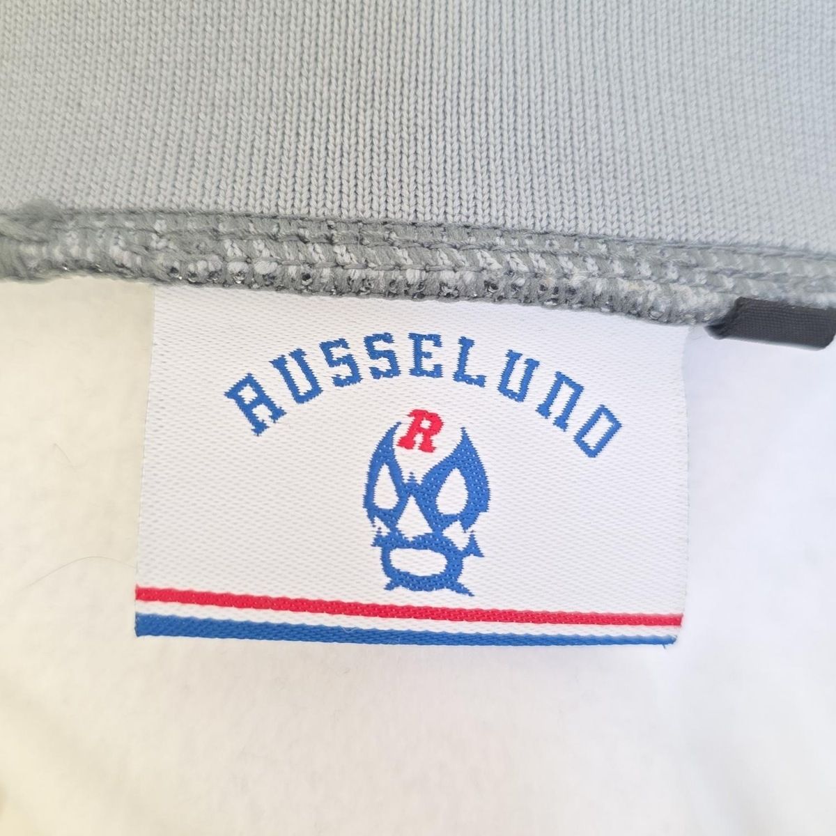 RUSSELUNO(ラッセルノ) ブルゾン サイズ5 XL メンズ美品 - 白×ライト