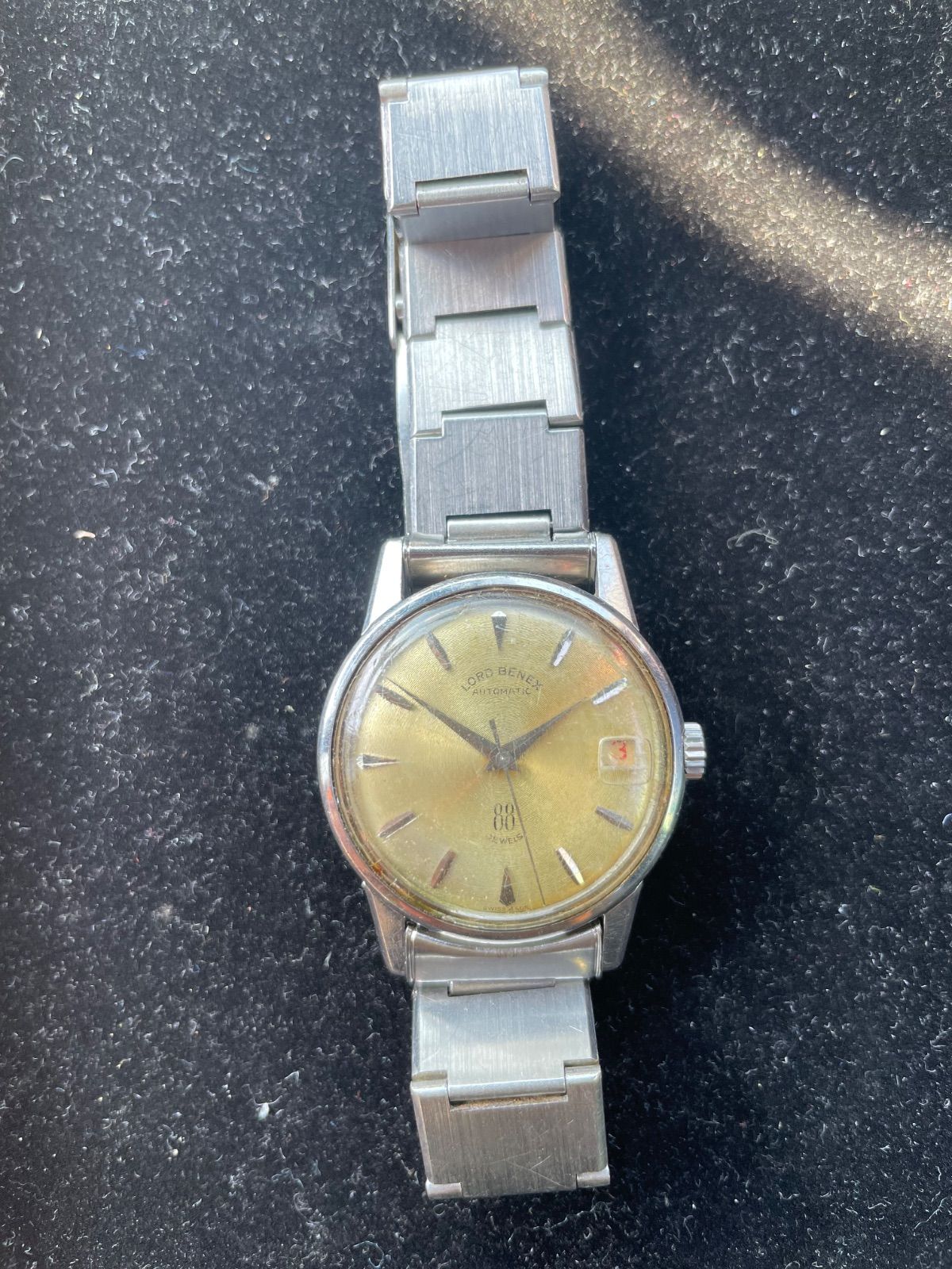 稼働 LORD BENEX 自動巻き 88石 メンズ - メルカリ