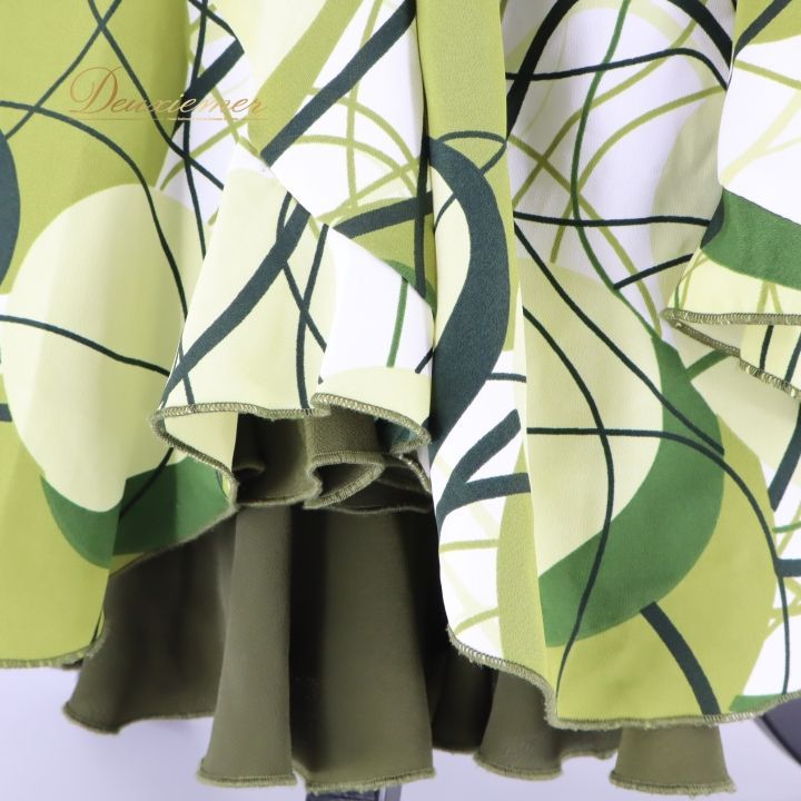 フラメンコ衣装　ワンピース　グリーン フラメンコ衣装 ワンピース 緑 グリーン