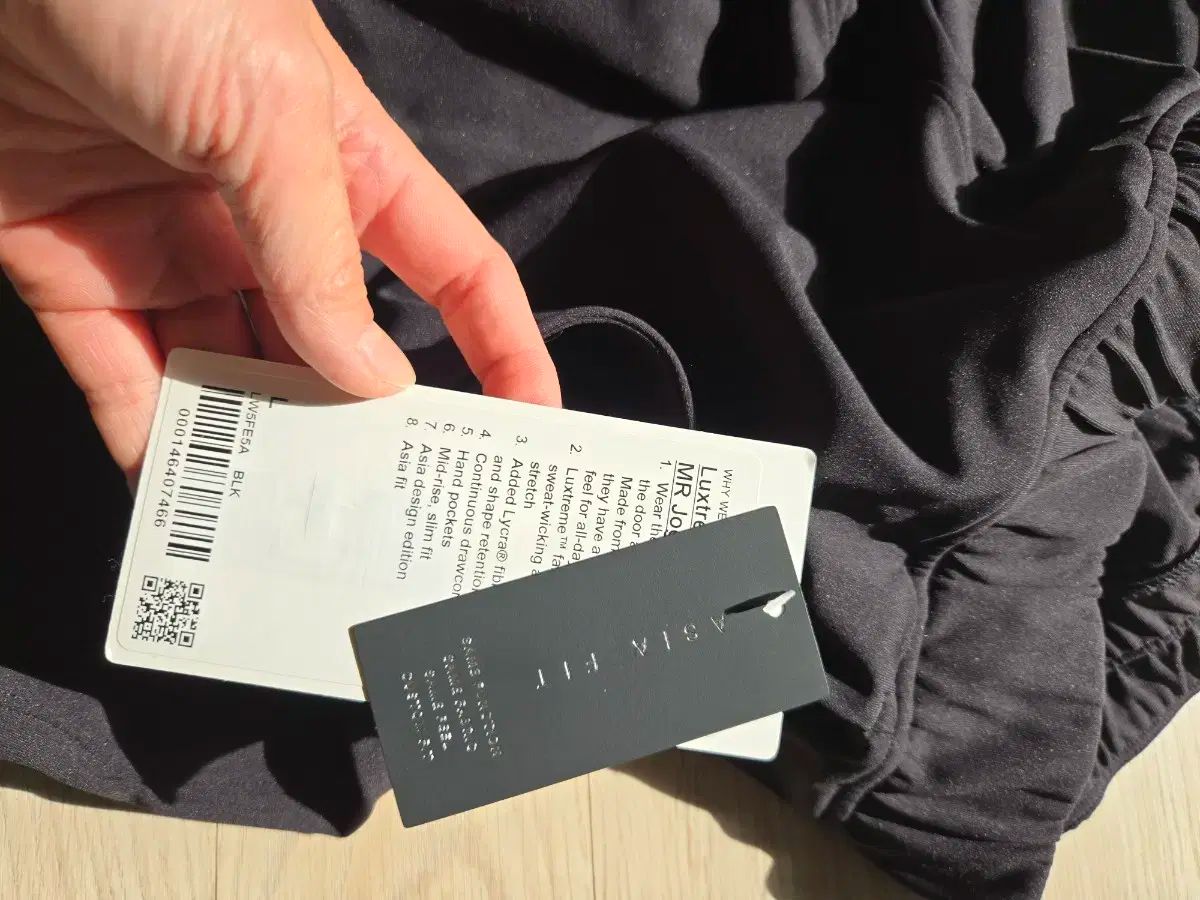  アジアフィット ブラック ジョガーパンツ L ジョガーパンツ スウェットパンツ パンツ