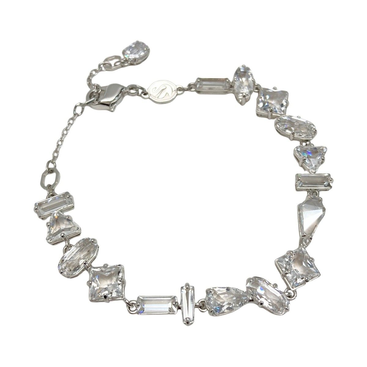 SWAROVSKI(スワロフスキー) ブレスレット - 金属素材×スワロフスキー 