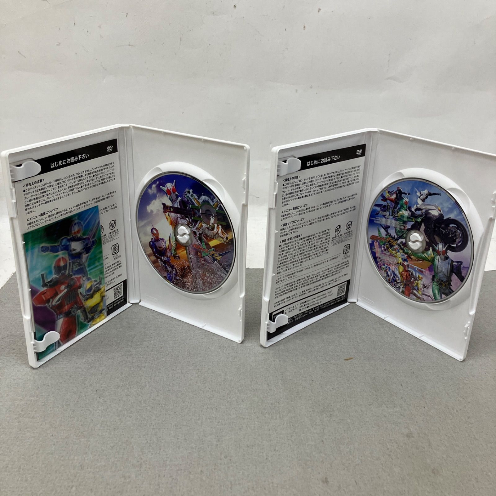 仮面ライダーW ダブル Volume.1〜12 12巻セット PBJ010 f009 MERCADOAVALIA_COM_BR