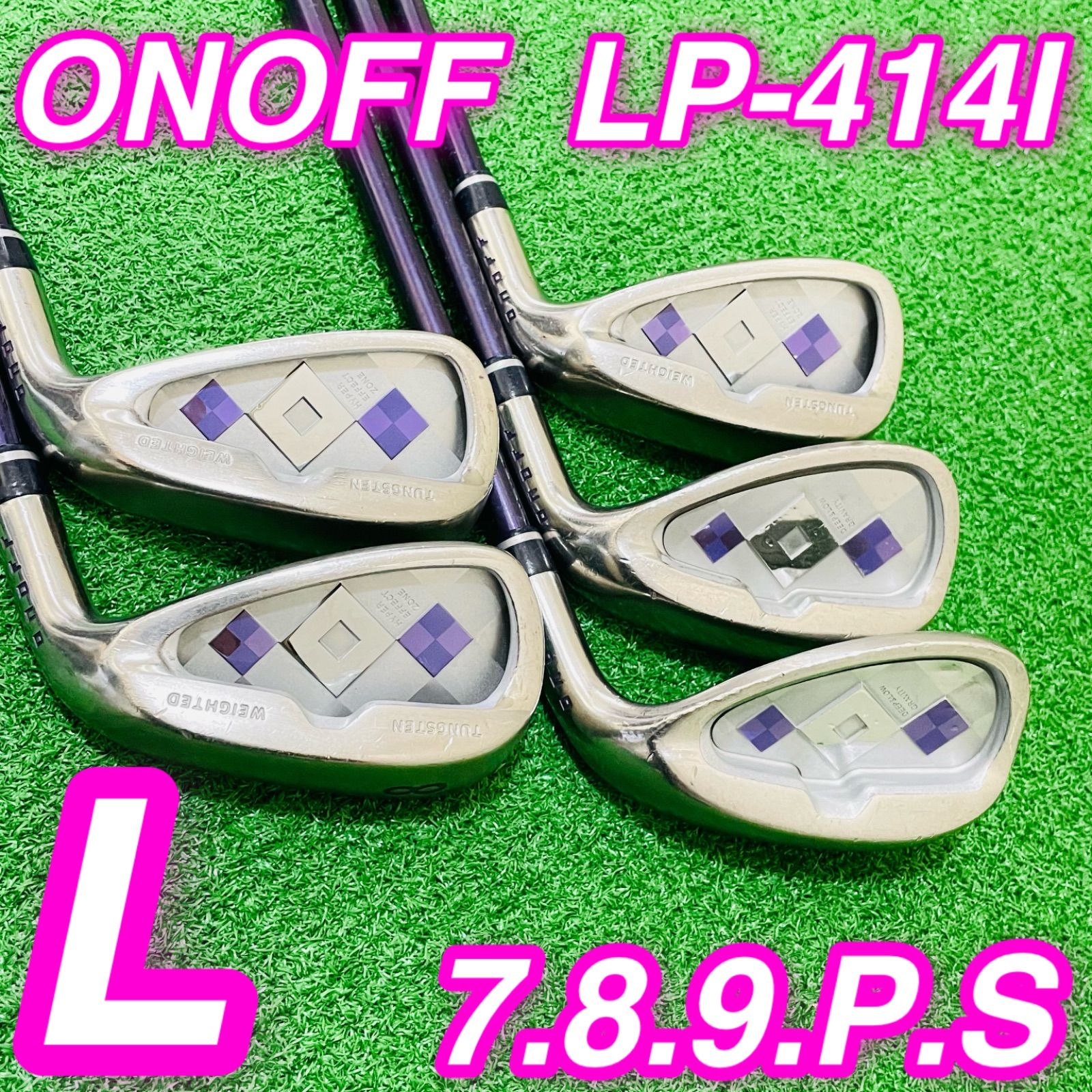 9303 ONOFF LP-412I オノフ レディース 女性用 右利き ゴルフクラブ