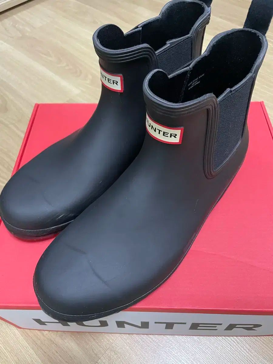 270 傷なし 良し ハンター オリジナル チェルシー レインブーツ