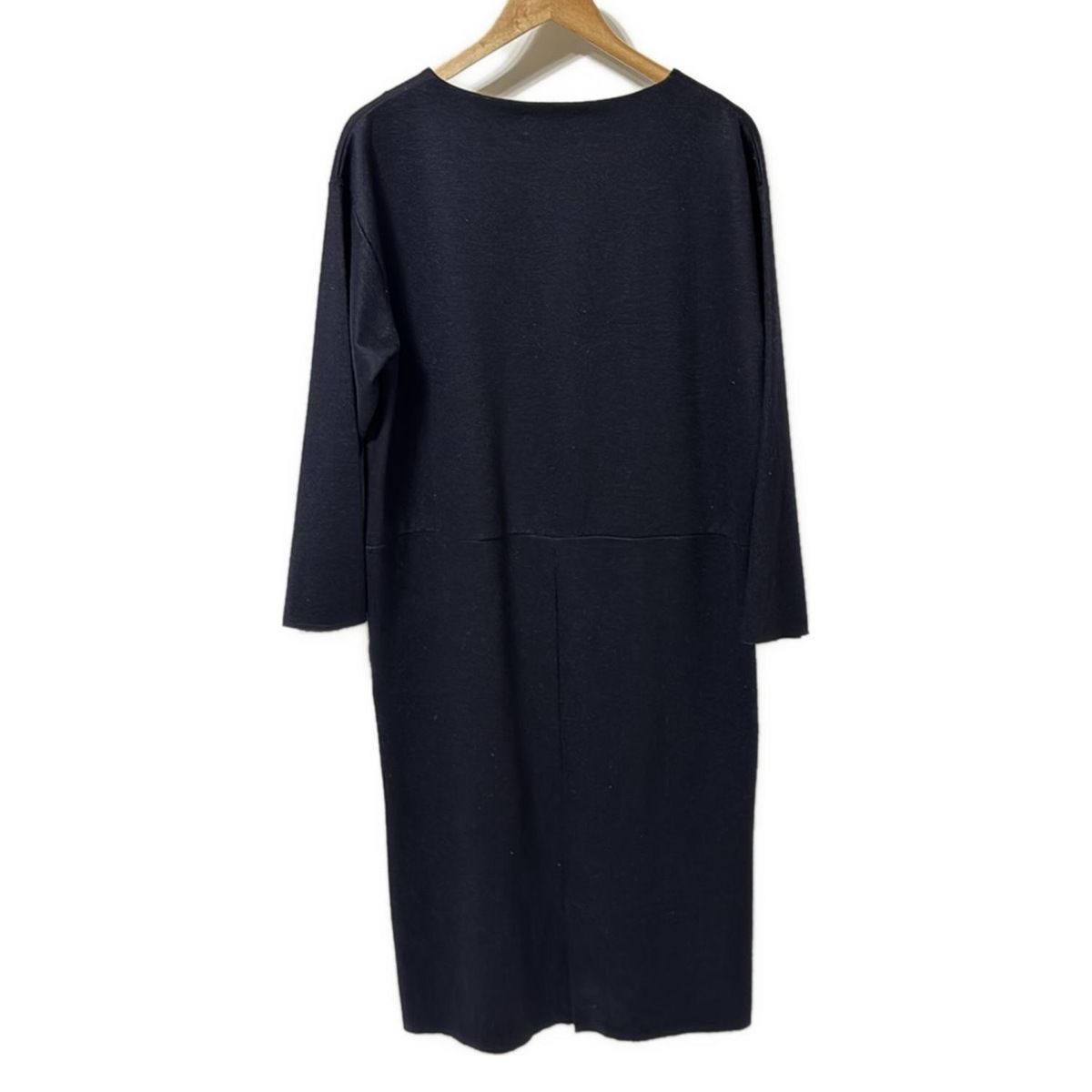 zucca ズッカ ネイビーロングワンピース 刺繍ワンピース M 【公式通販】