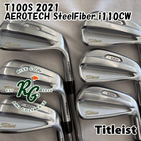 アイアンセット タイトリスト T 100 S 2021 SteelFiber i 110 CW 32 6450