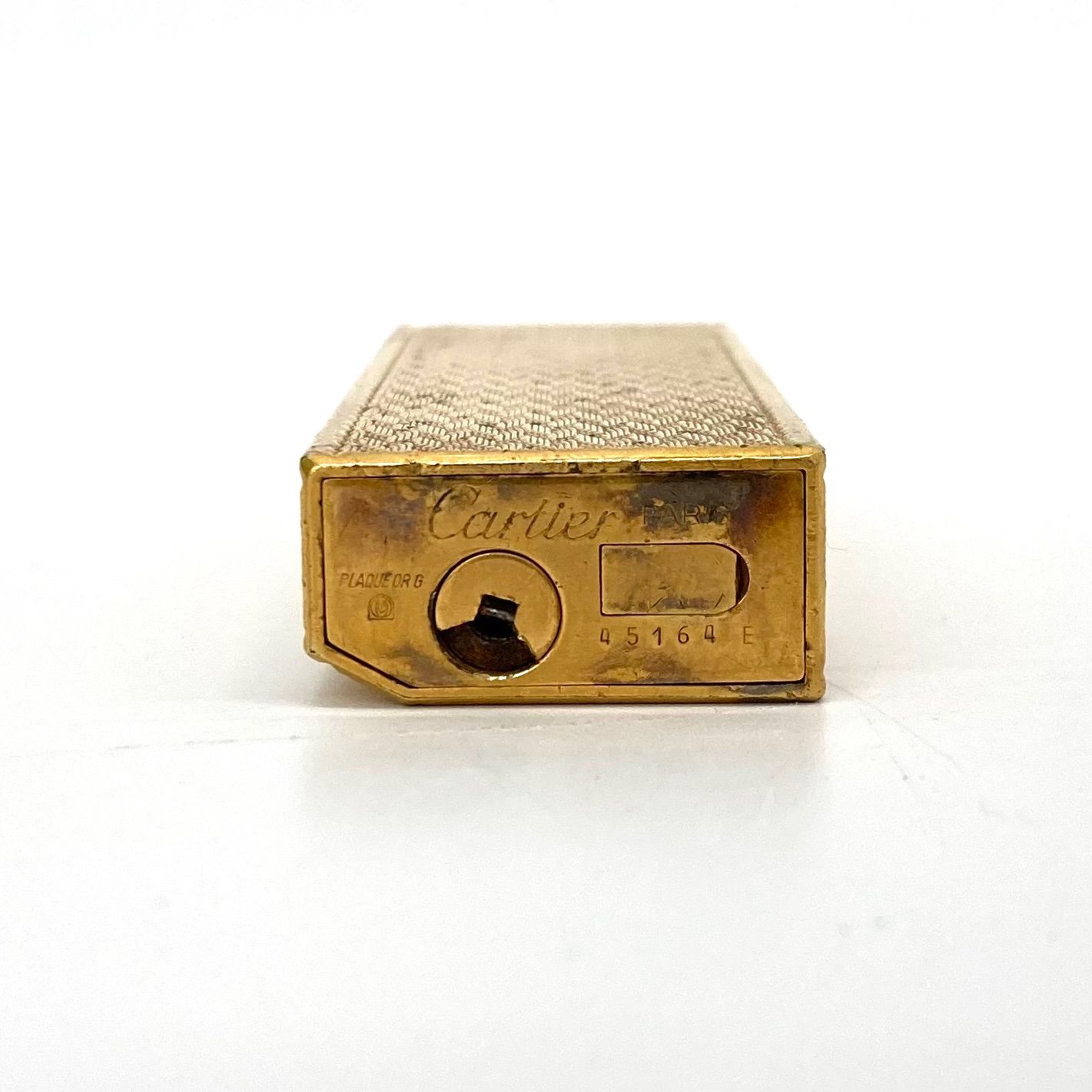 ◇Cartier◇カルティエ ガスライター ゴールド ジャンク ◇Cartier◇カルティエ ガスライター ゴールド ジャンク