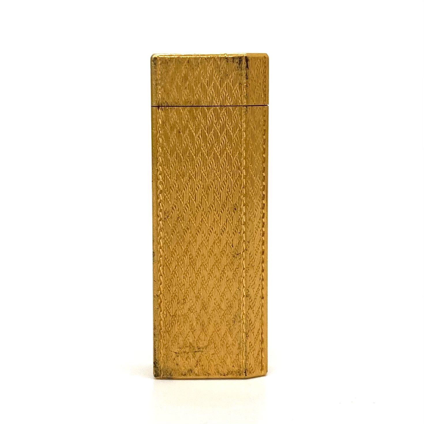 Cartier カルティエ ガスライター Platinum ○ 着火 ジャンク品 