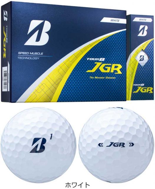 ブリヂストンTOUR B JGR ゴルフボール25年 イエロー3ダース(36個