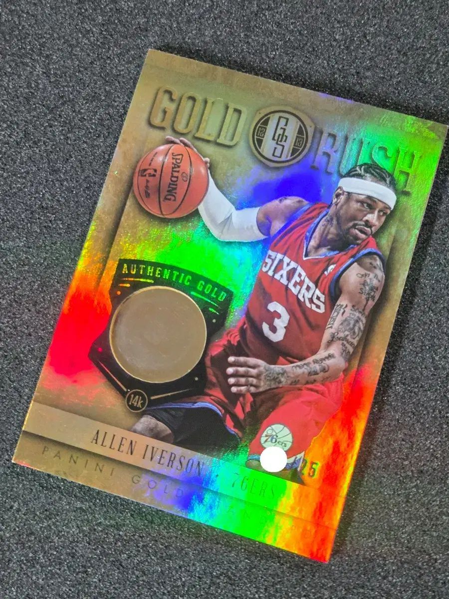 GOLD エレン イェーガー アイバーソン 25 14 KT