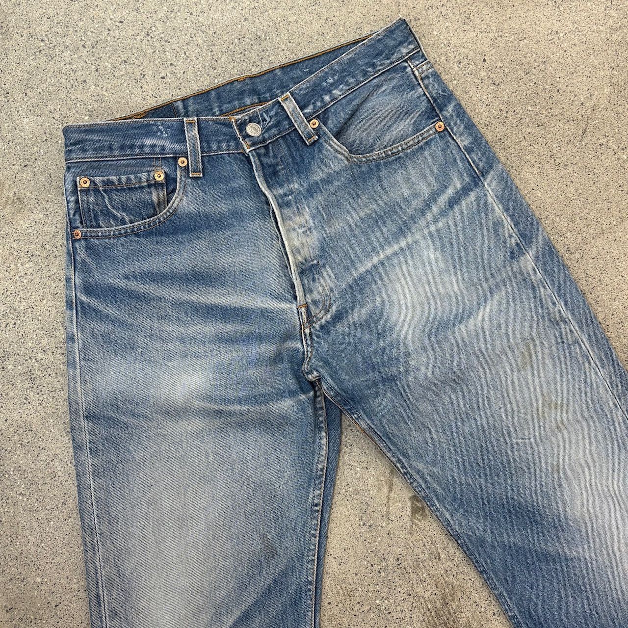 Levi s 90s 501 Made in USA W31 L31 Good Color