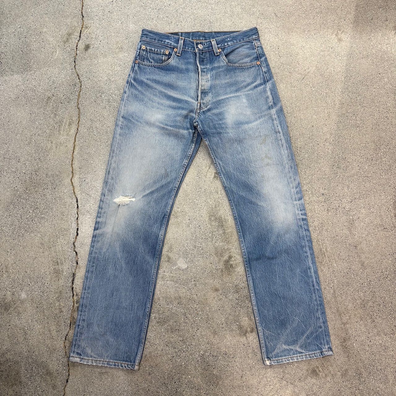 Levi s 90s 501 Made in USA W31 L31 Good Color