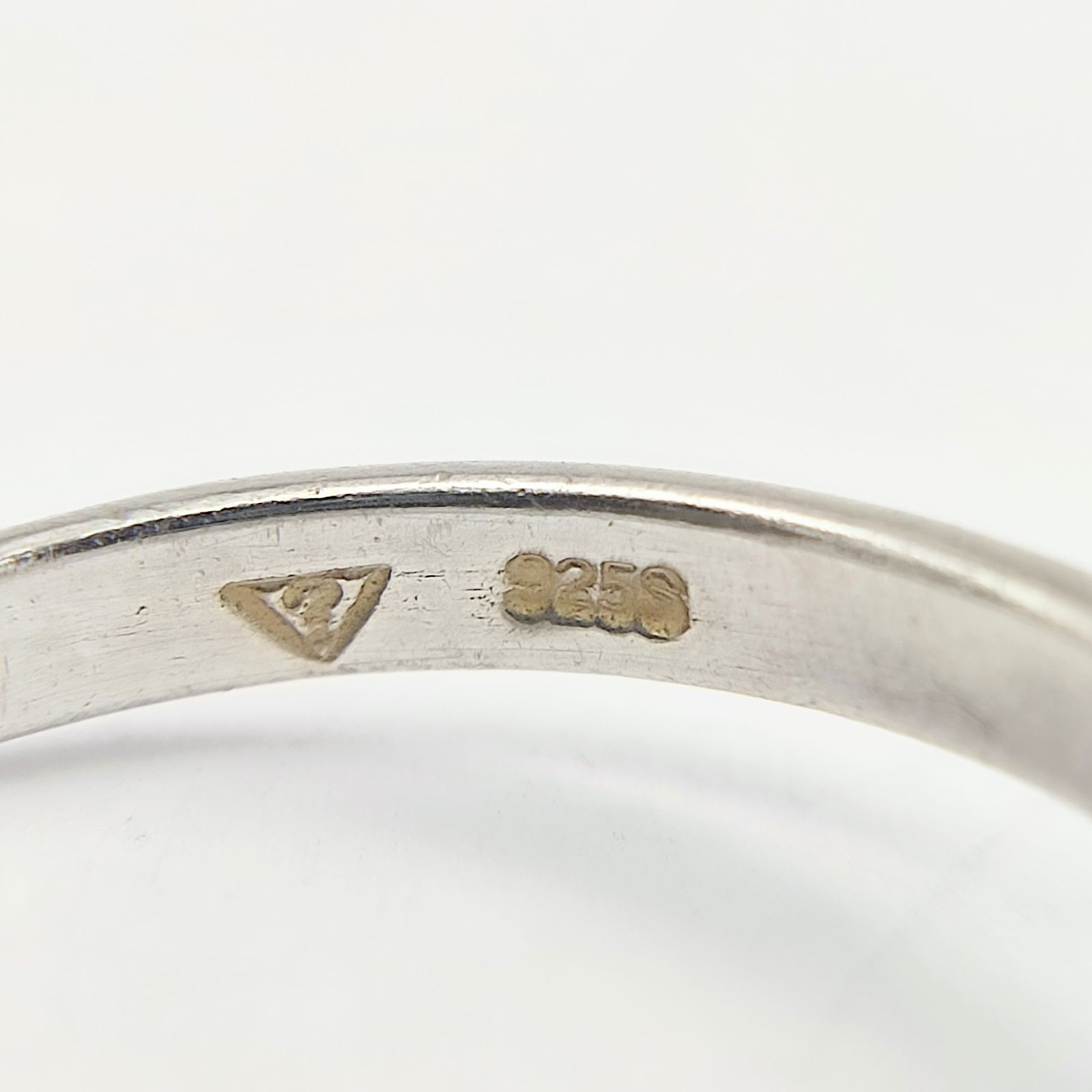 美品】Guess ゲス クロスデザインリング SILVER シルバー925 12号