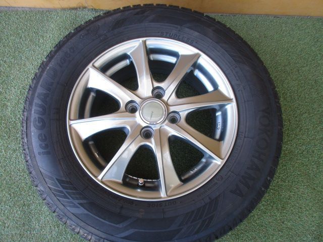 み レーベン 185 70 R 14 スタッドレスタイヤ４本SET アクア ノート フリード 4穴車