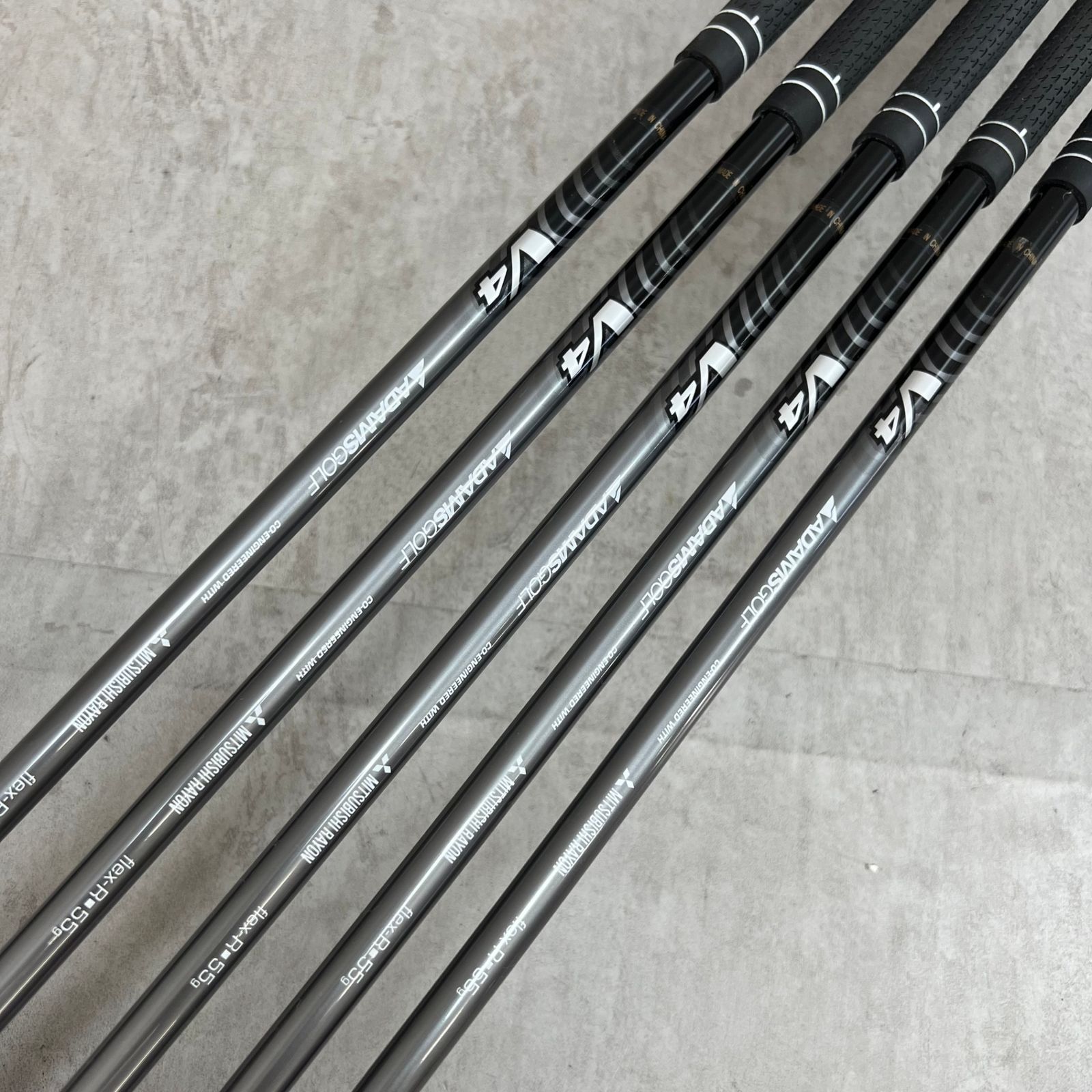 アダムス IDEA TECH V4 ハイブリッド メンズゴルフ アイアンセット 5本