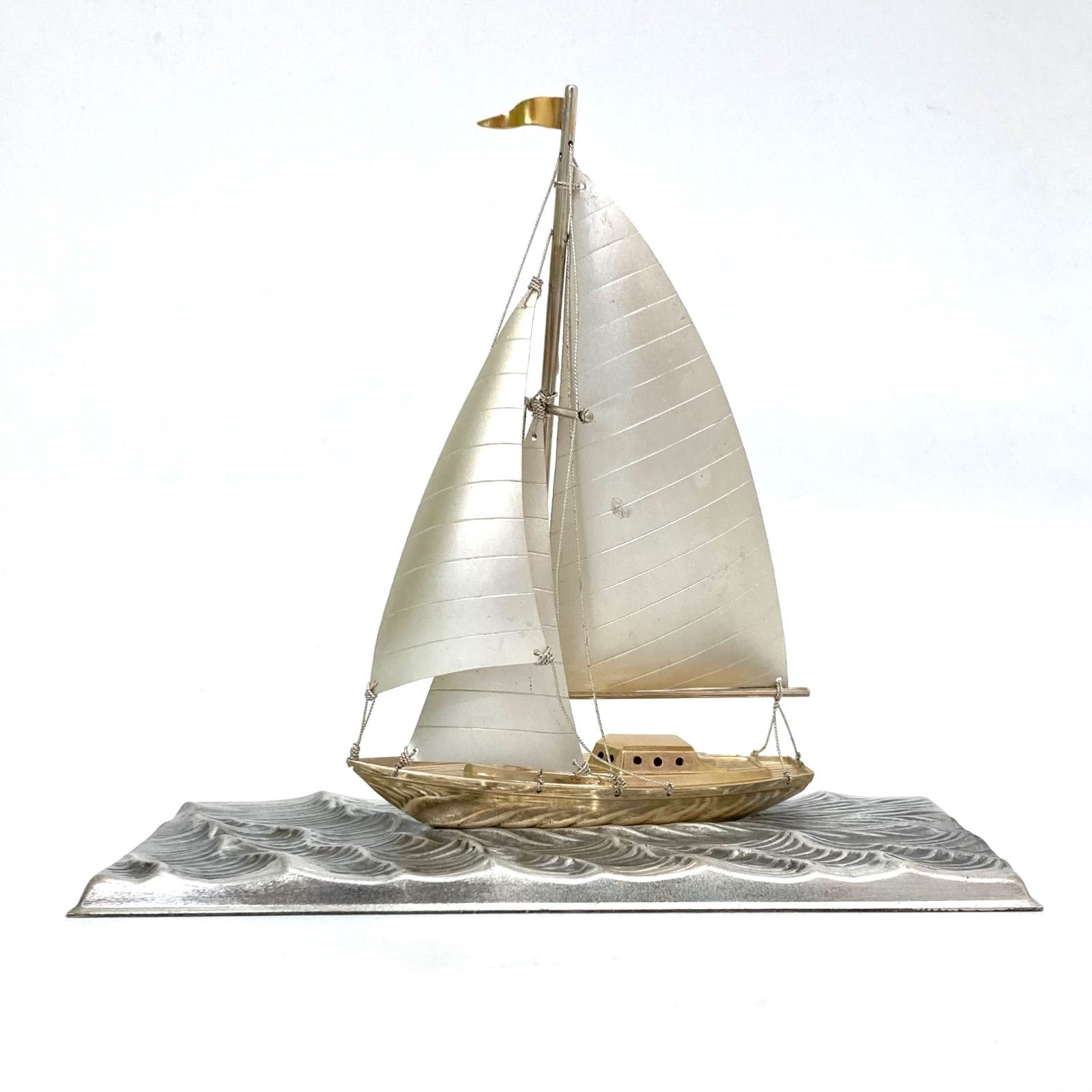 関武比古 SILVER 985 銀製 86 9 g ヨット