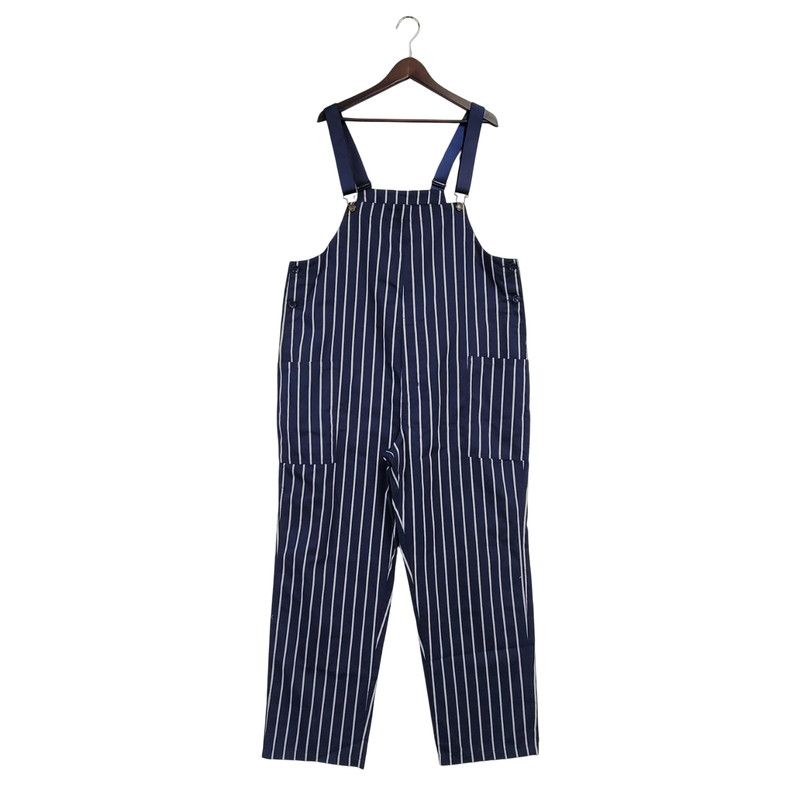めこ 中古品】 COOKMAN クックマン STRIPE OVERALL ストライプ
