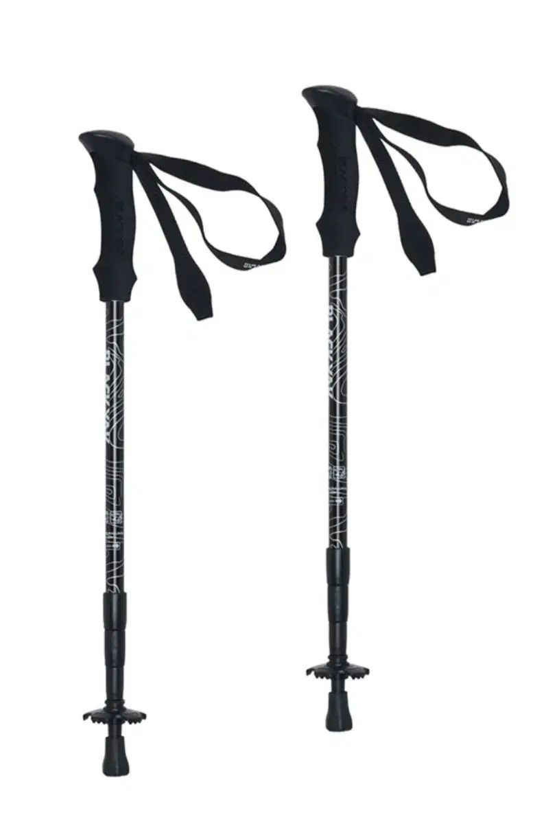 BLACK YAK 登山ステッキ ブラック 1セット 25