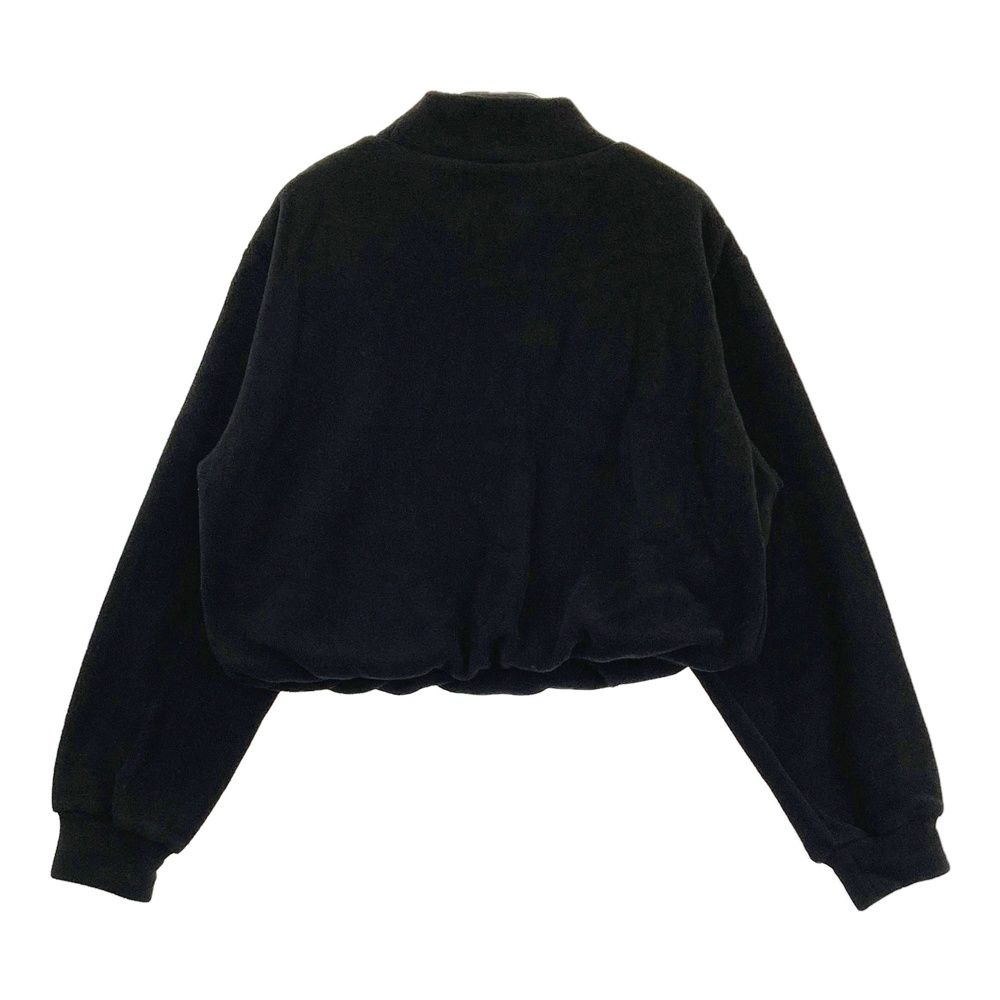 サイズ：1 WAAC ワック 072234081 フリースプルオーバー ブラック系