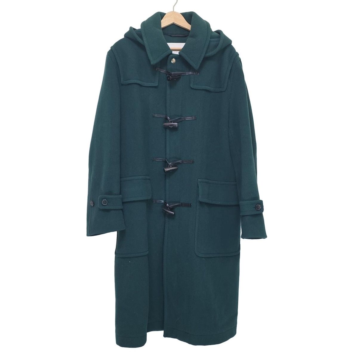 MACKINTOSH マッキントッシュ ダッフルコート サイズ38 M レディース - ダークグリーン 長袖 フード取外し可 冬