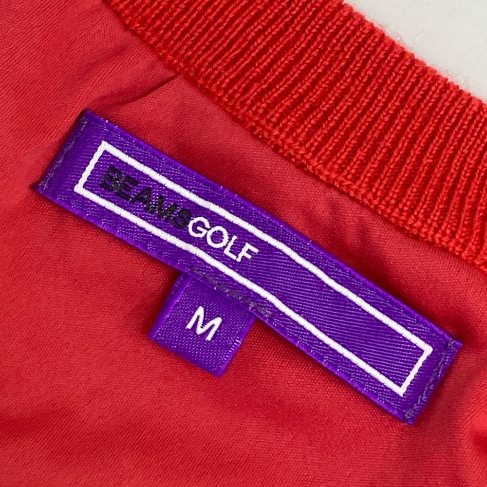 サイズ：M BEAMS GOLF ビームスゴルフ 裏地付 ニットセーター