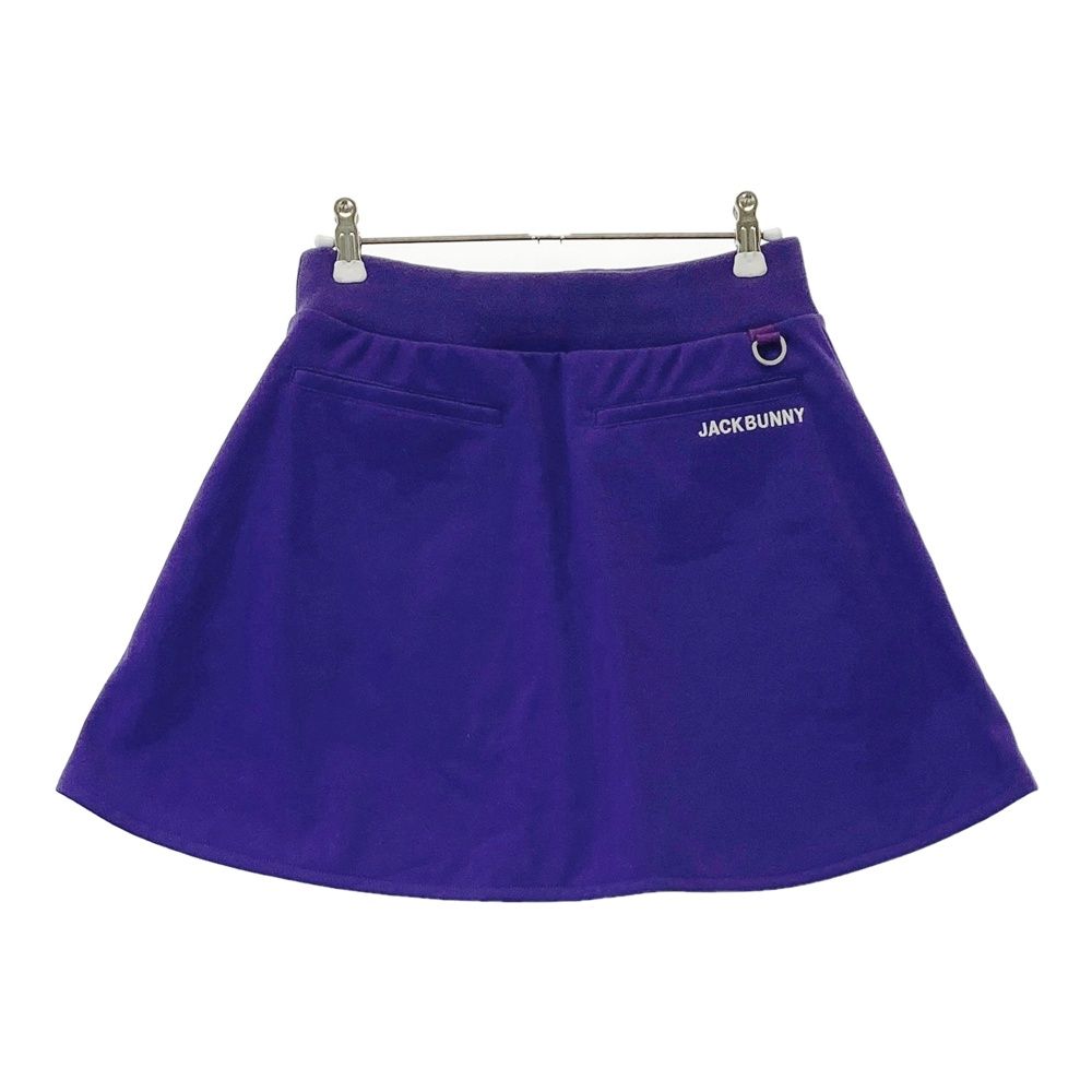 サイズ 0 JACK BUNNY ジャックバニー インナー付 スカート パープル系 ゴルフウェア レディース ストスト