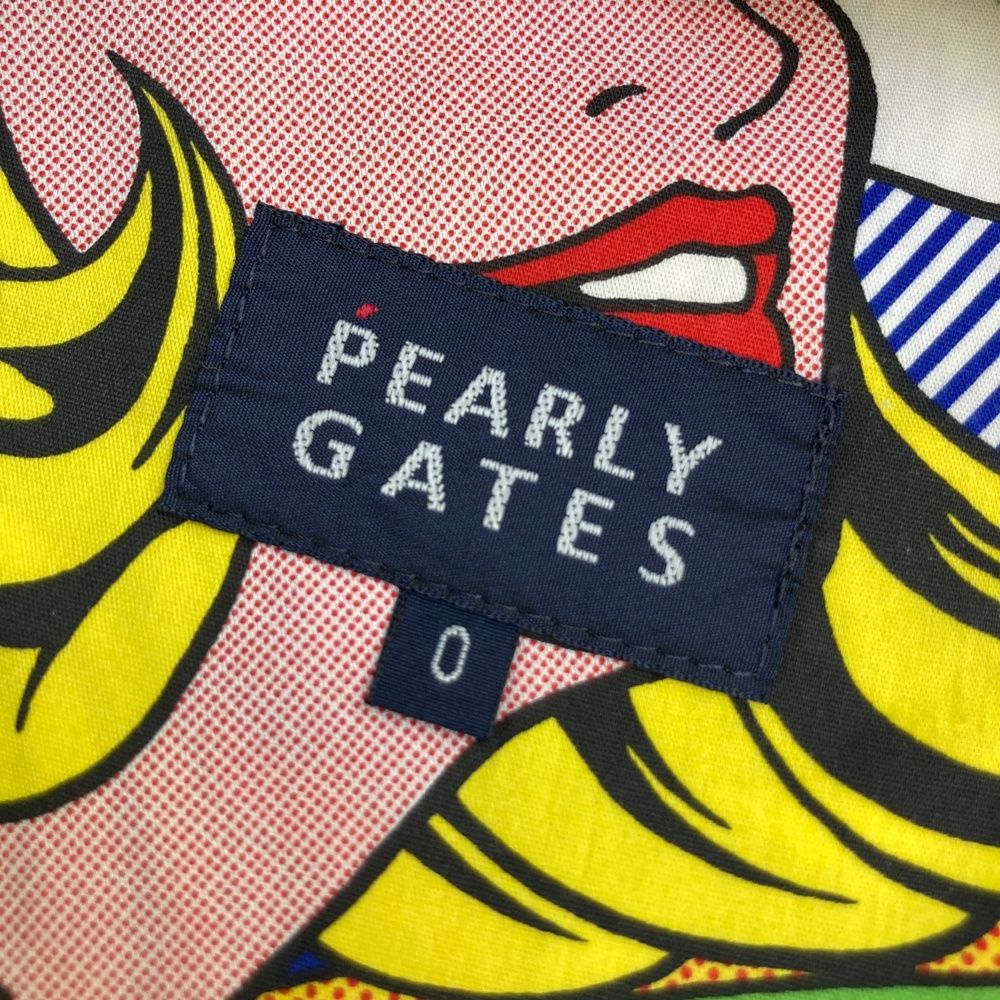 サイズ：0 PEARLY GATES パーリーゲイツ スカート 総柄 イエロー系