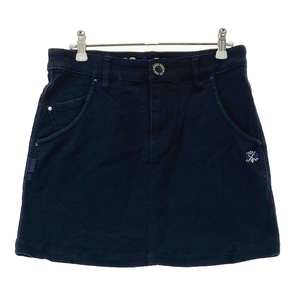 サイズ：1 PEARLY GATES パーリーゲイツ ストレッチスカート ネイビー