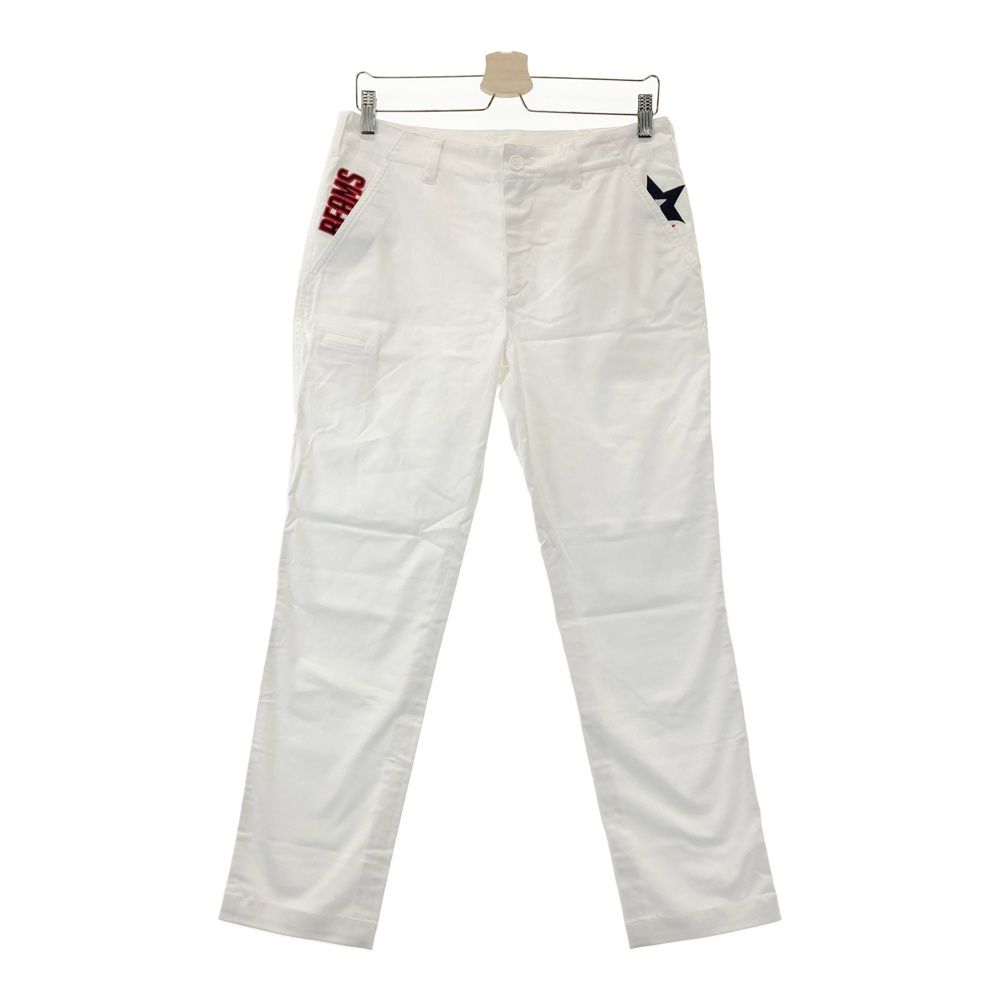 サイズ M BEAMS GOLF ビームスゴルフ ストレッチパンツ ホワイト系 240101565271 ゴルフウェア メンズ ストスト
