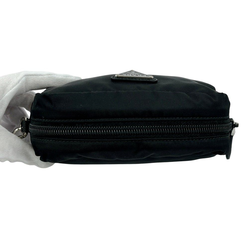  プラダ ポーチ ストラップ 小物入れ メイクポーチ ナイロン ブラック 1 NE 175 482410 11 ポーチ バッグ