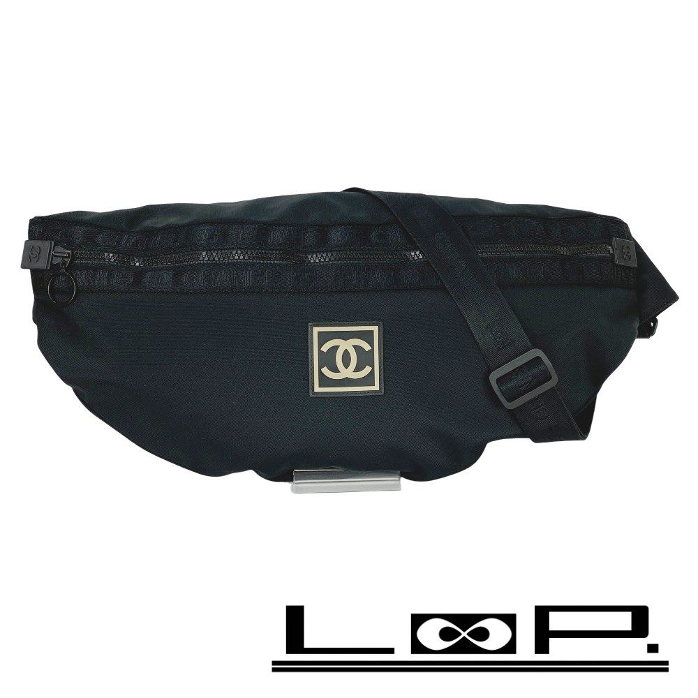 極美品　シャネル　スポーツライン　ボディバッグ　ショルダーバッグ　希少品 □美品□ シャネル スポーツライン ココマーク ショルダー ボディ