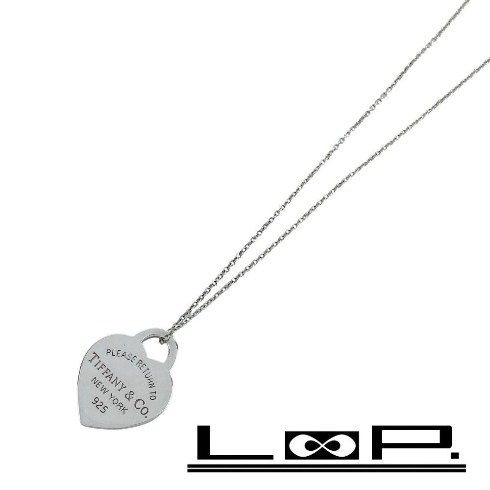 新同 ティファニー リターントゥ ハート ネックレス シルバー SV 925 468636 11