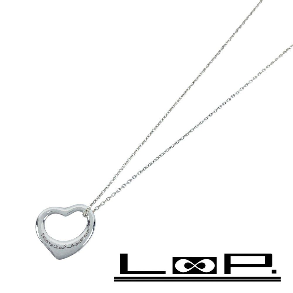 ティファニー オープンハート ネックレス シルバー SV 925 468704 11