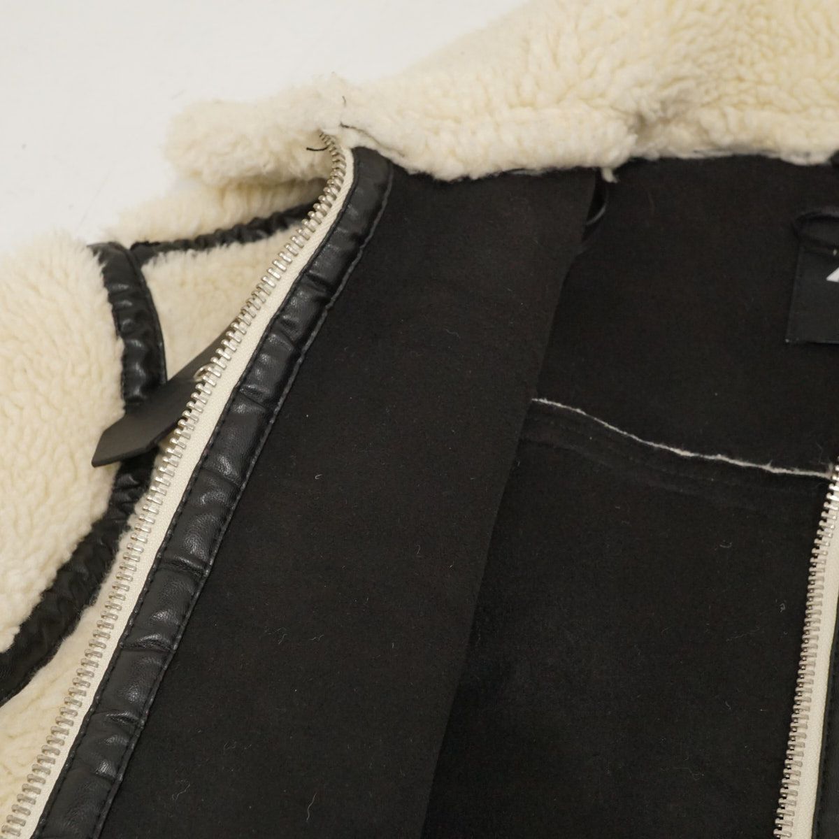 ZARA ザラ ZWコレクション ボアムートンジャケット USED美品