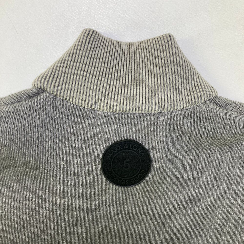 サイズ：46 MARK&LONA マークアンドロナ ハーフジップ ニットセーター