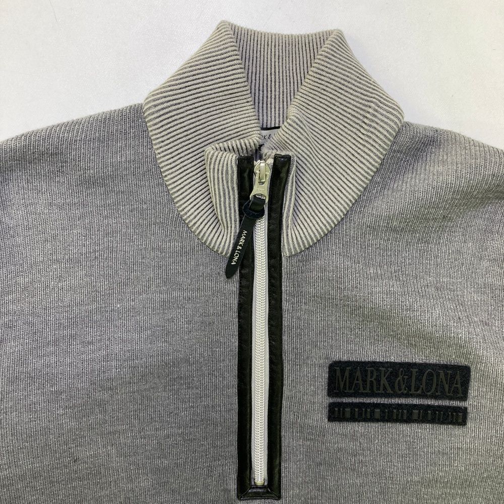 サイズ：46 MARK&LONA マークアンドロナ ハーフジップ ニットセーター