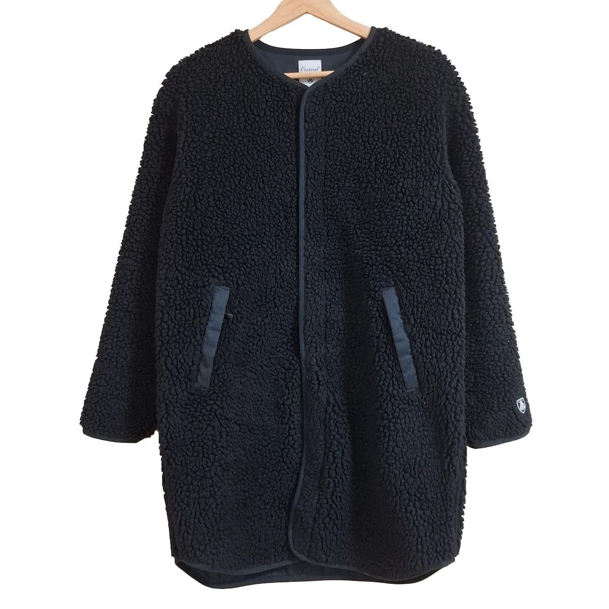 ORCIVAL オーシバル コート サイズ1 S メンズ - 黒 長袖 ジップアップ 秋 冬