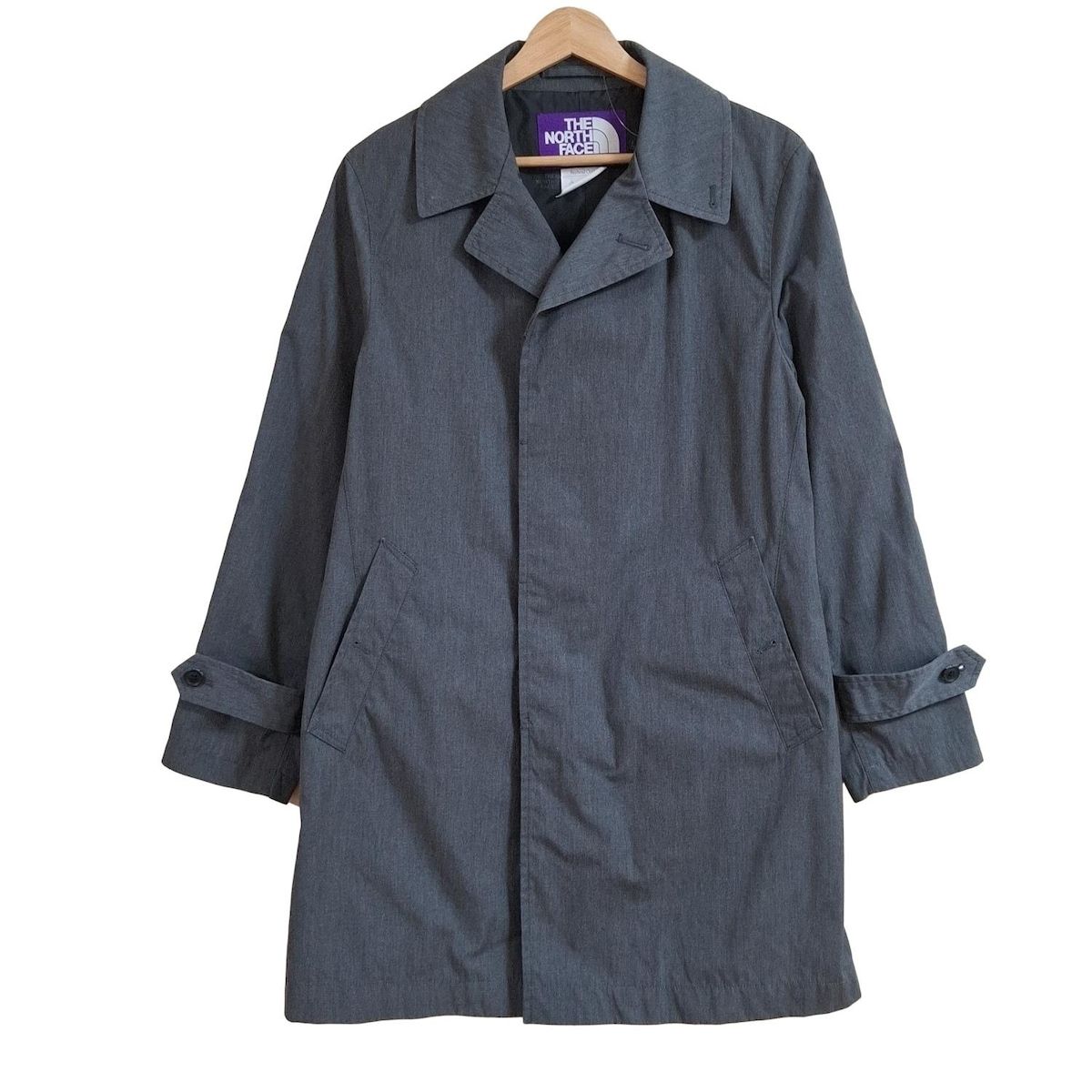 THE NORTH FACE ノースフェイス コート サイズS メンズ - グレー 長袖 パープルレーベル 春 秋