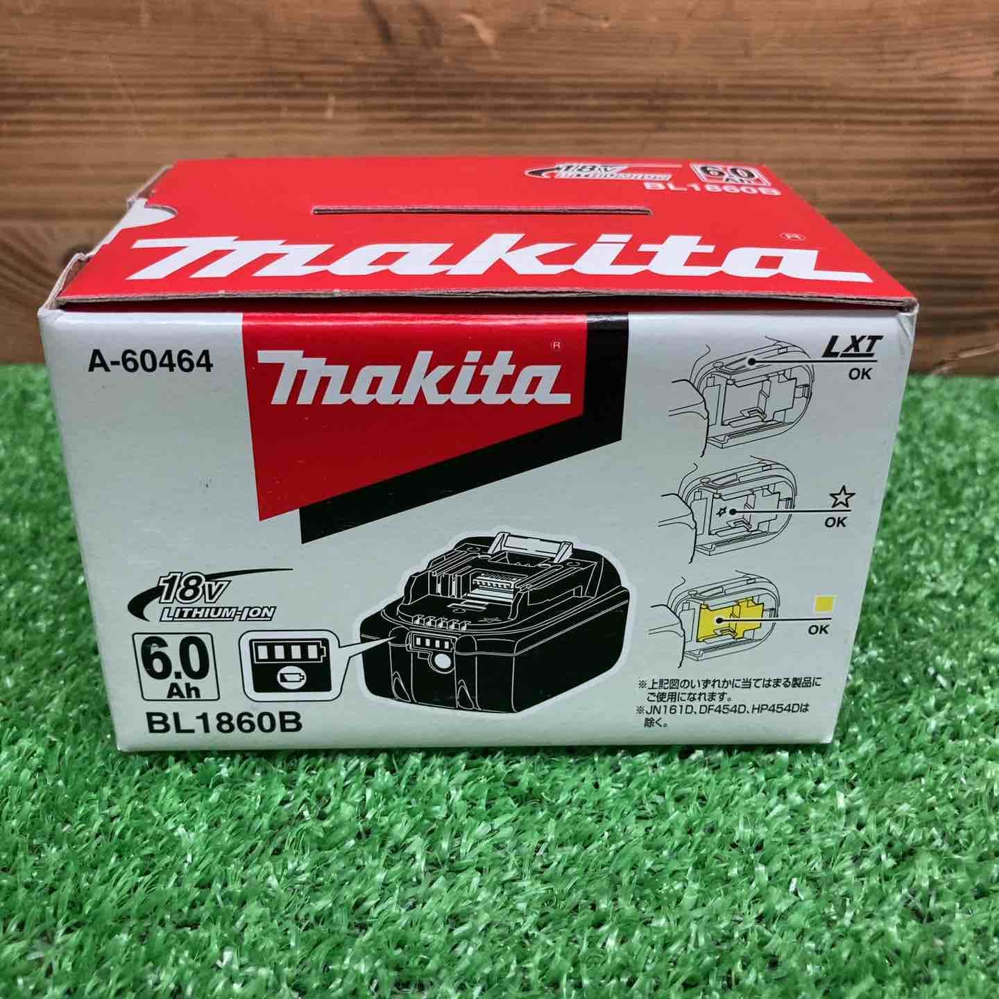 IZU 【未使用品】 マキタ Makita BL1860B 18V 6.0Ah バッテリ 純正 2個
