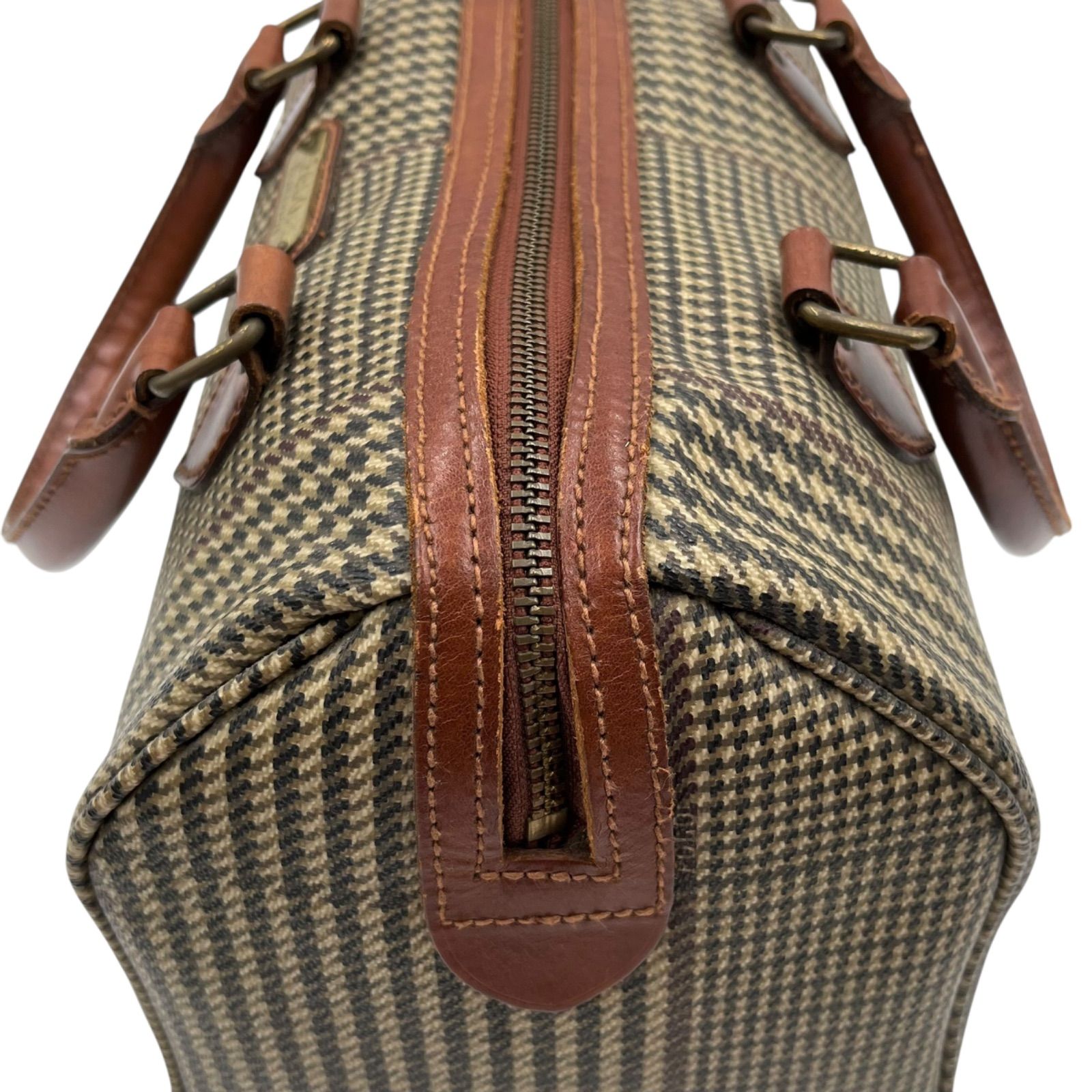 POLO RALPH LAUREN ポロラルフローレン ミニボストンバッグ 千鳥格子