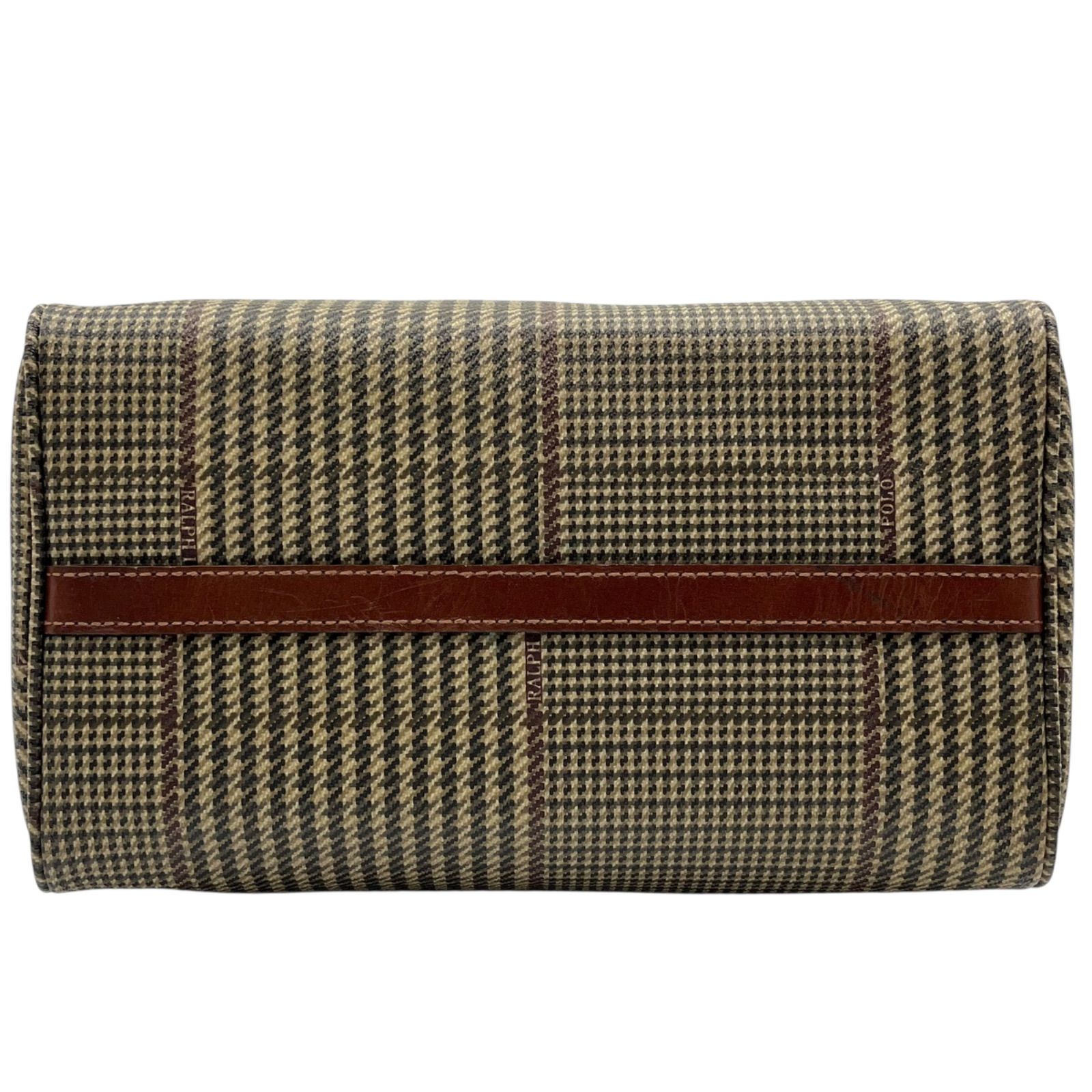 POLO RALPH LAUREN ポロラルフローレン ミニボストンバッグ 千鳥格子