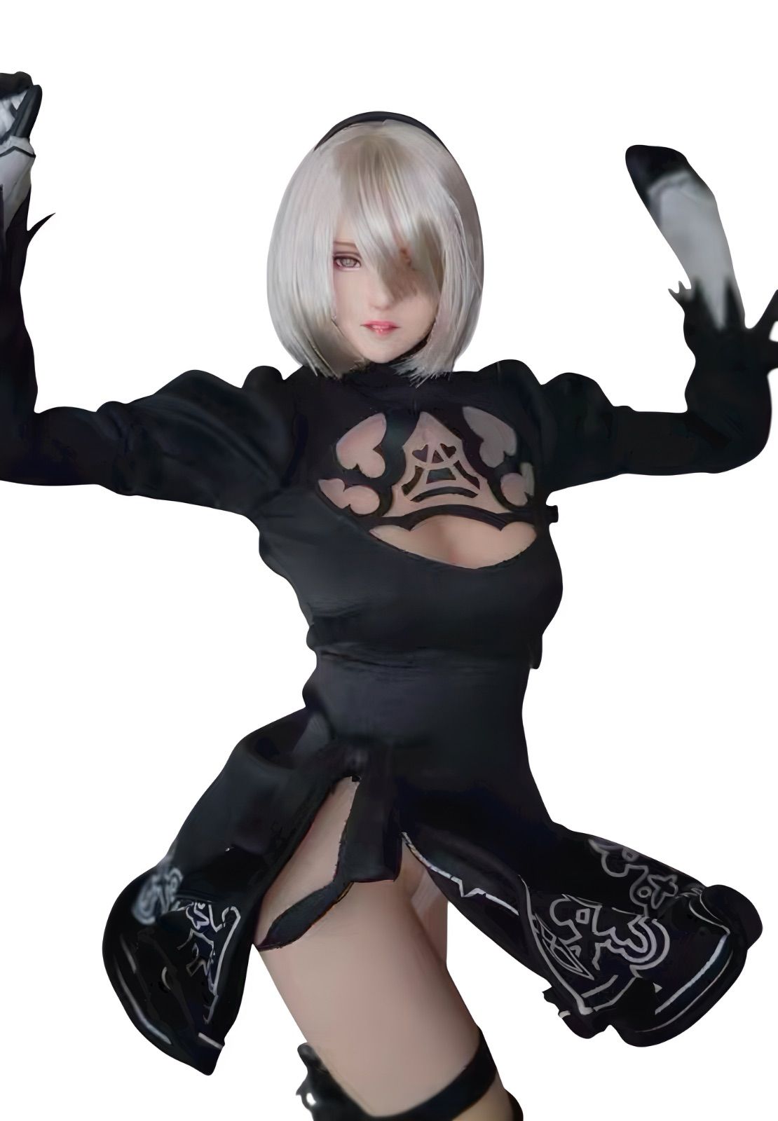 1/6 フィギュア ヘッド 12インチ 手仕上げ彫刻 NieR オートマタ 1/6 フィギュア ヘッド 12インチ 手仕上げ作成 ニーア オートマタ