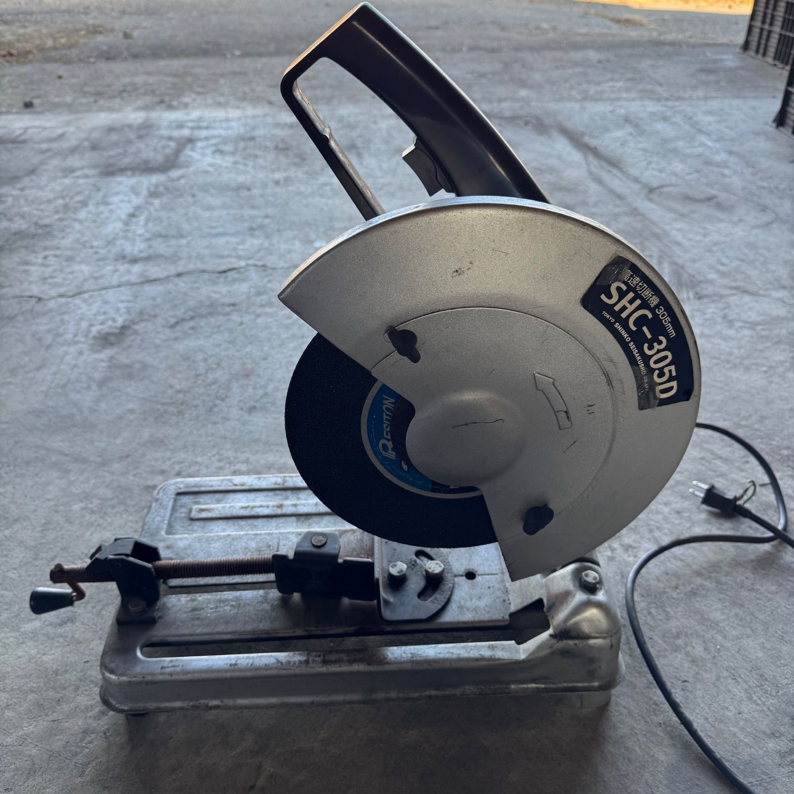 新興製作所 高速切断機 SHC-305D 動作 済 切断径305mm 鉄工用 電動工具