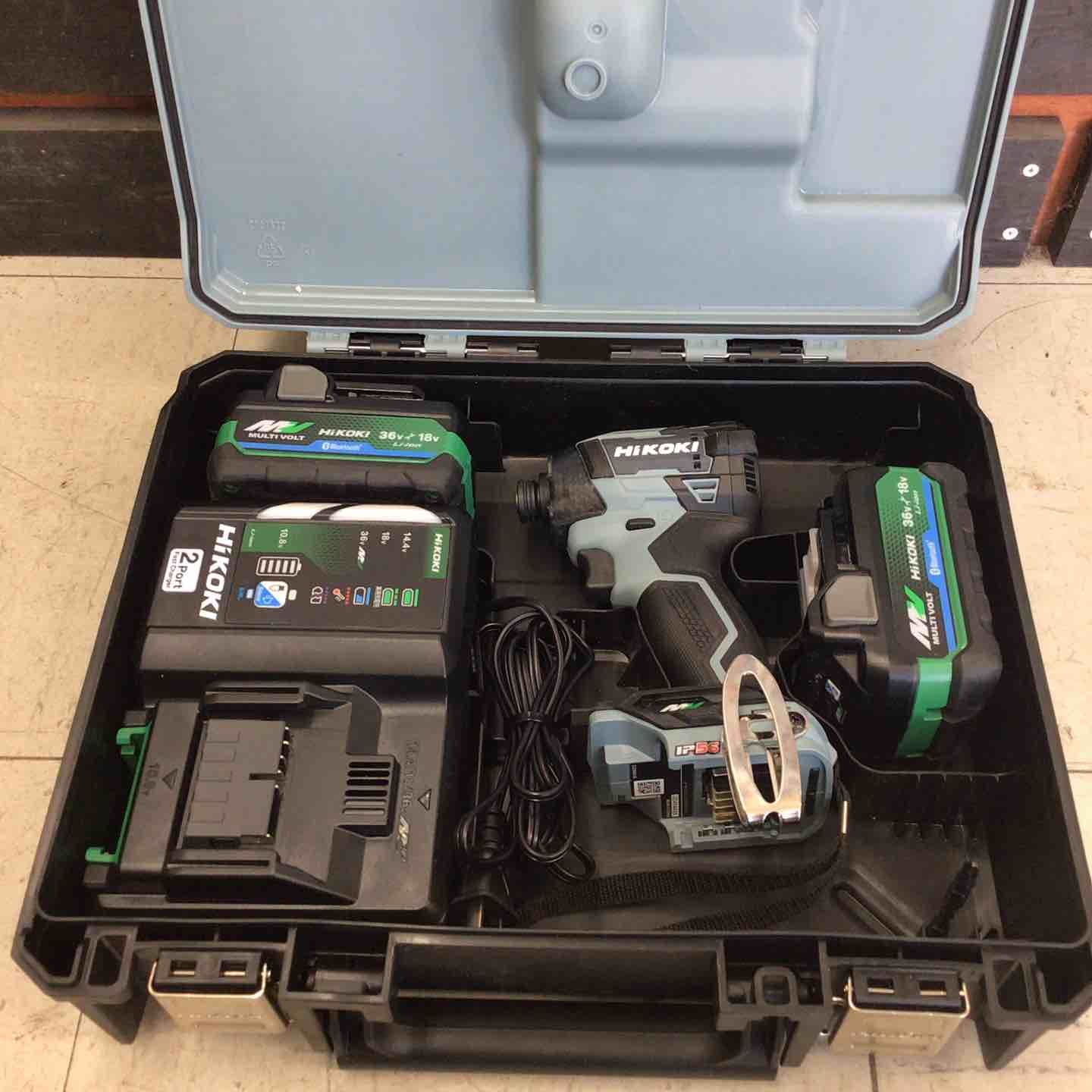 ハイコーキ HIKOKI コードレスインパクトドライバー WH 36 DD 2 XHSZ IG