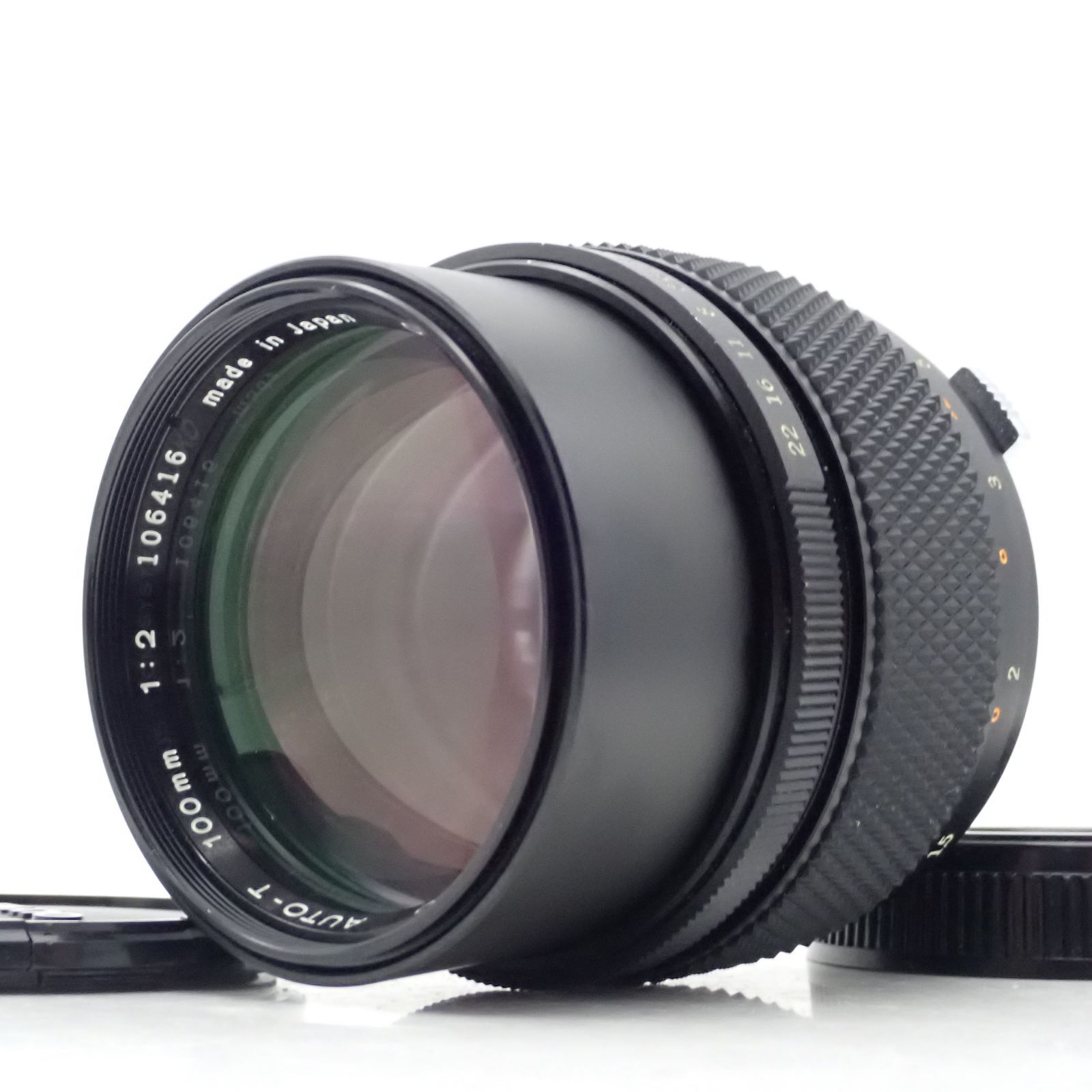 OLYMPUS OM ZUIKO AUTO-T 100mm f2 テレフォト 単焦点 プライム マニュアル レンズ 106419
