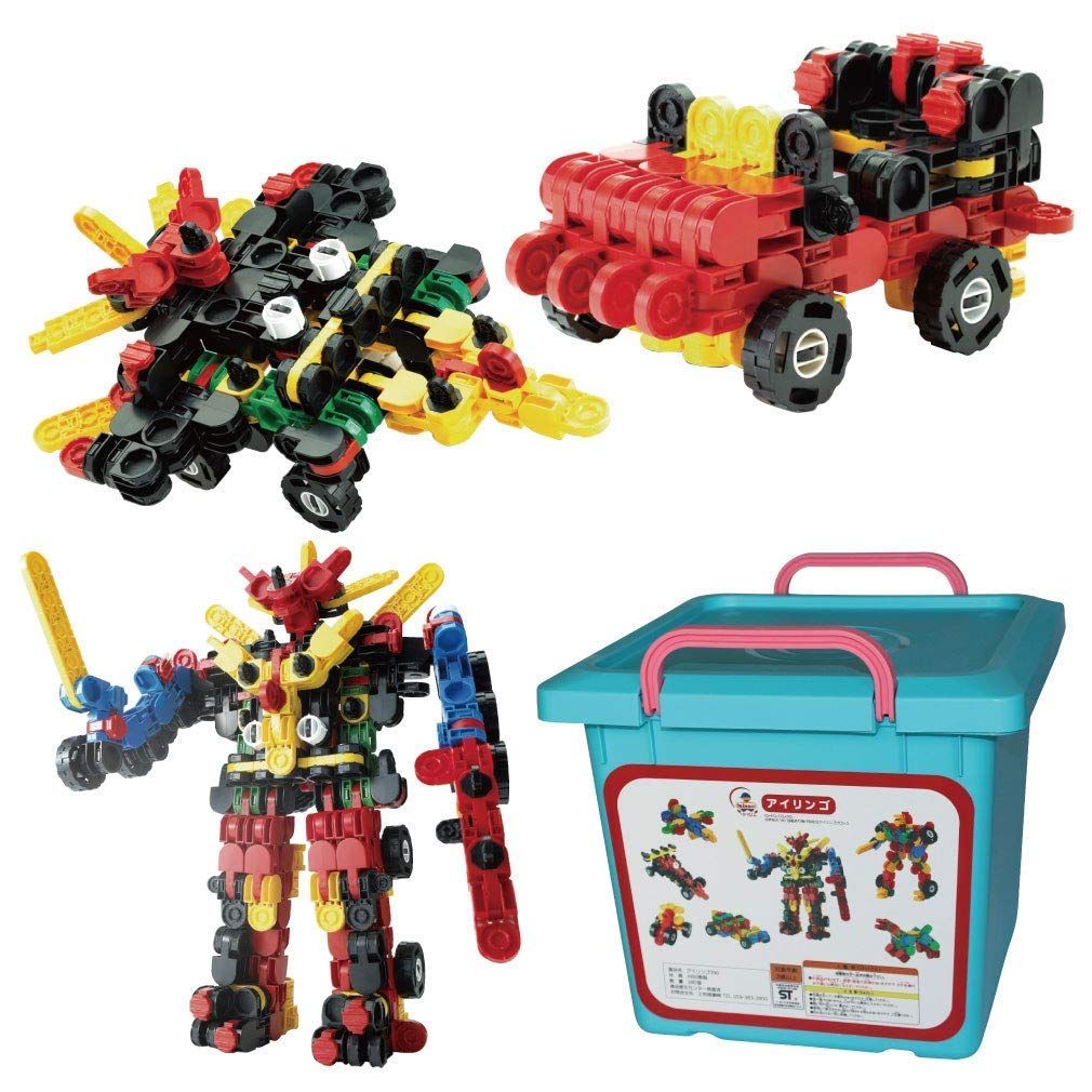 iRiNGO アイリンゴ 知育ブロック 感覚ブロック 180°折り曲げられる 変形 韓国 教育 対象年齢 3歳から 390N 390N