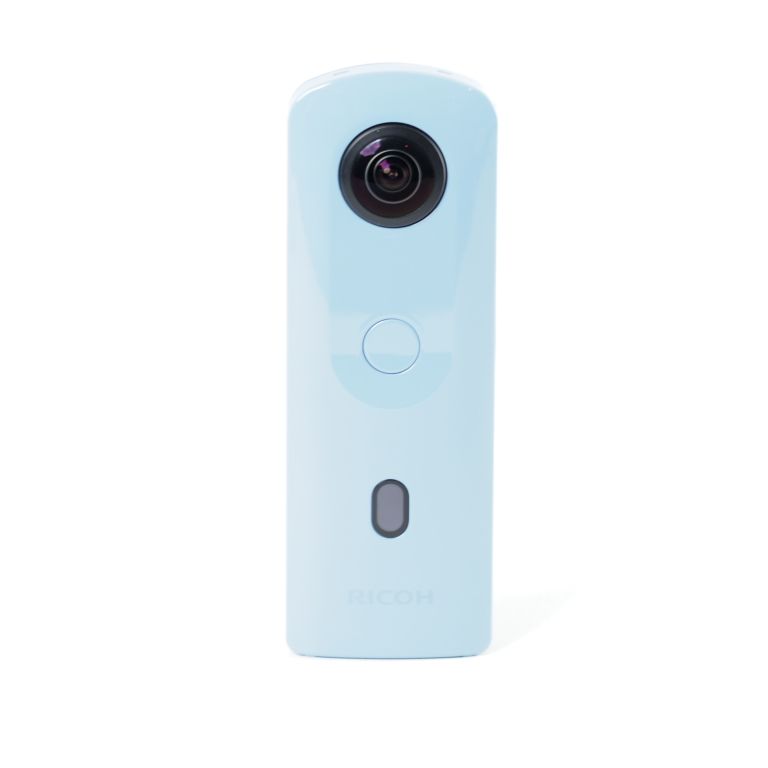RICOH THETA SC2 BLUE ブルー 360度全天球カメラ 360°手振れ補正機能搭載 4K動画 進化したHDR合成機能 13968